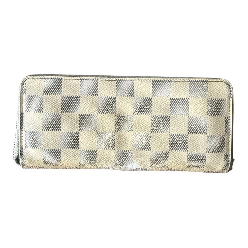 Louis Vuitton Wallet Damier Azur Clemence Wallet Zippy Wallet Zip Around Project - Picture 2 of 14